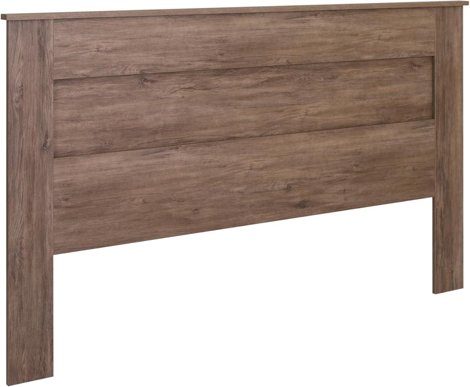 King Flat Panel Headboard Drifted Gray - Prepac