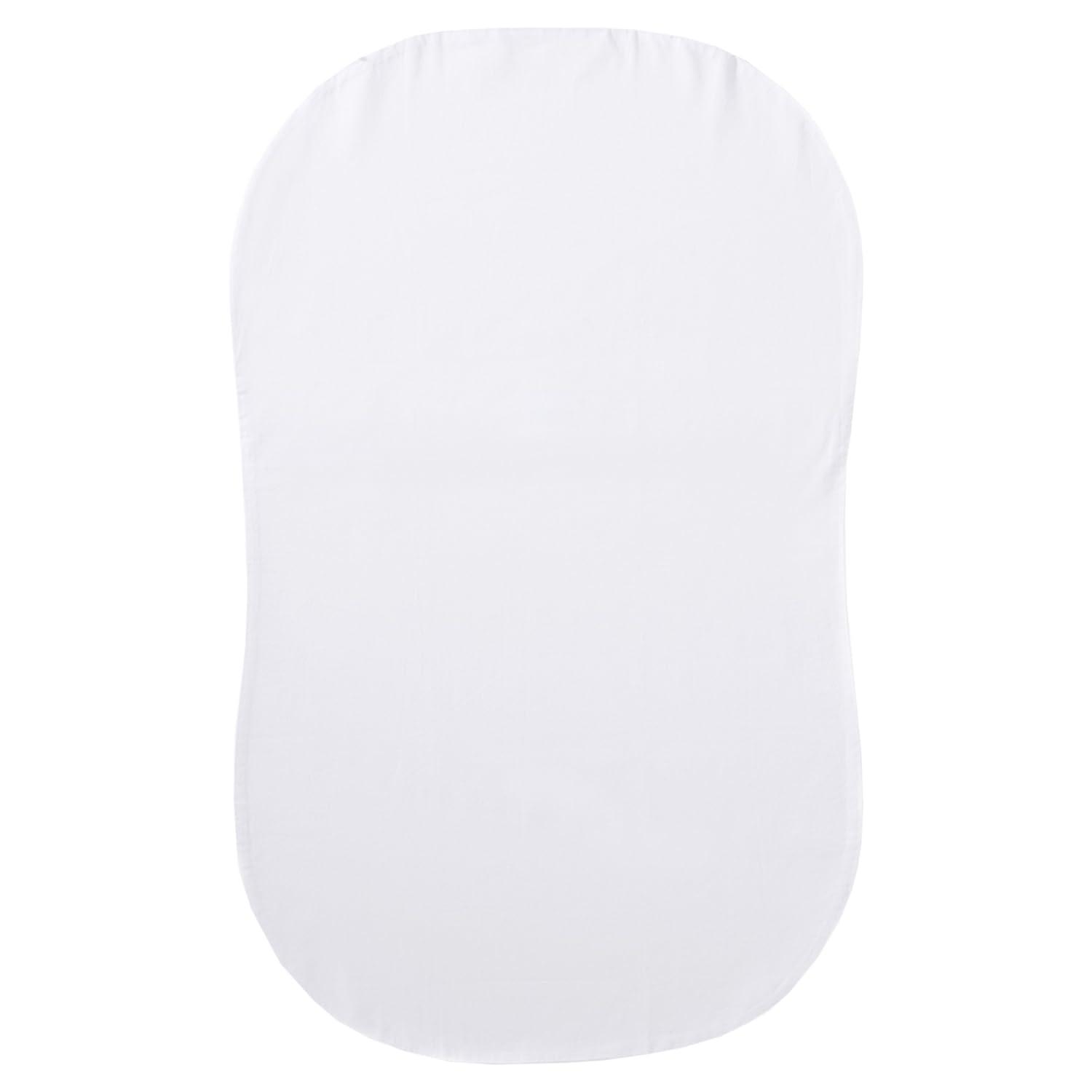 HAlo Innovations Bassinest Organic Fitted Sheet - White