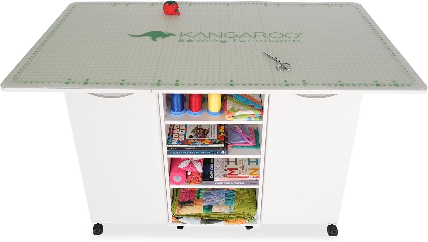 Arrow Sewing Kookaburra Cutting and Storage Table by Kangaroo Sewing Furniture