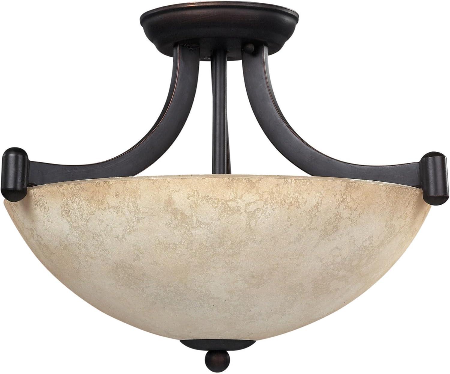 Canarm ICH375A03RA14 3 Light Warren Dual Large Pendant Light Fixture