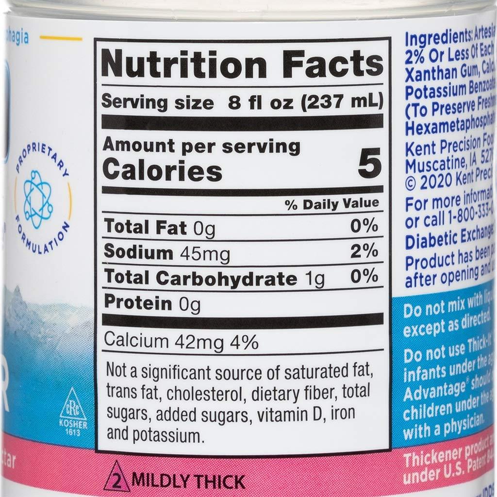 Thick-It Clear Advantage Thickened Water Unflavored 8 oz Bottle 24 Ct