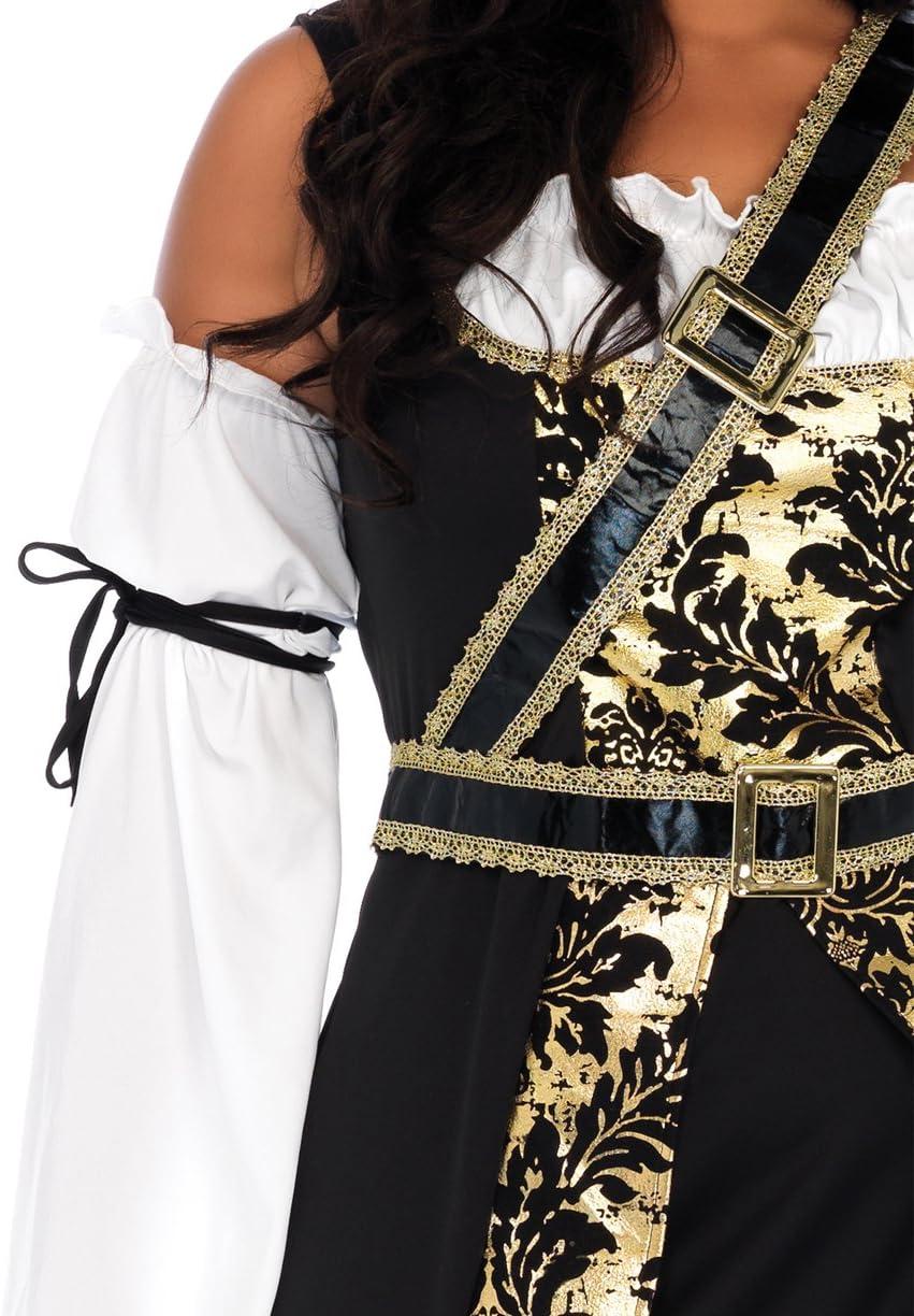 Leg Avenue Women's Black Sea Sexy Buccaneer Pirate Costume