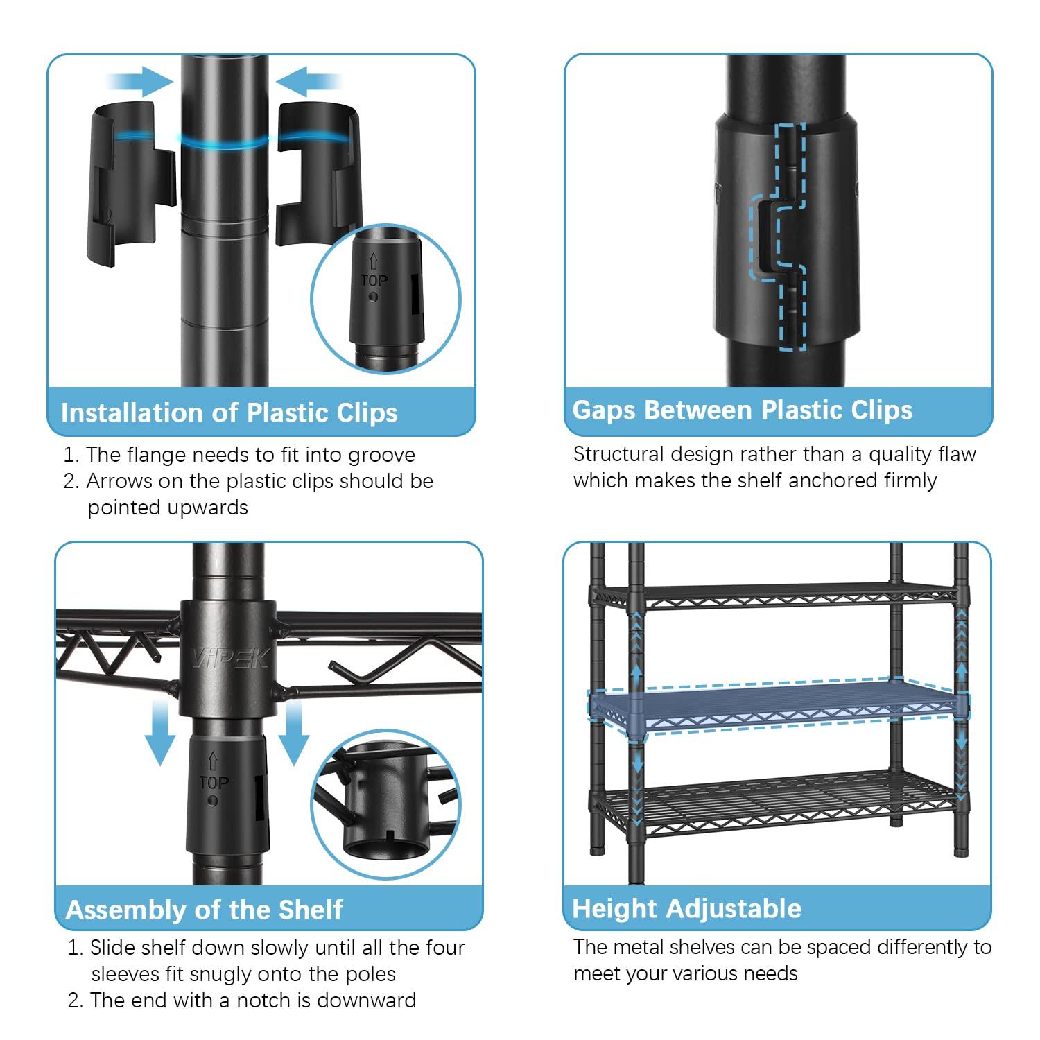 89.8'' Metal Freestanding Garment Rack