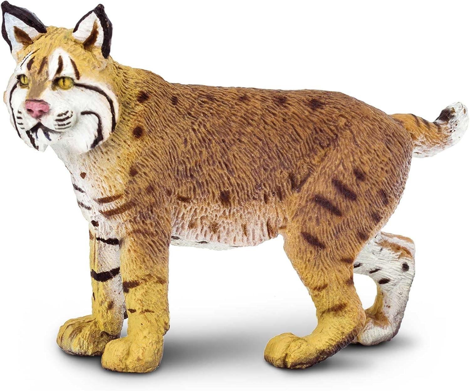 Safari Ltd. Wild Safari 2” Bobcat Figurine and Knick-Knack