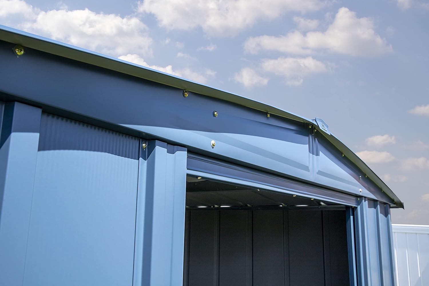 10 ft. W x 8 ft. D Metal Storage Shed