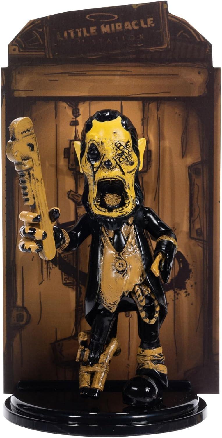 Bendy and the Ink Machine 5 inch Articulated Piper Action Figure with Wrench Accessory for Teen Ages 14+