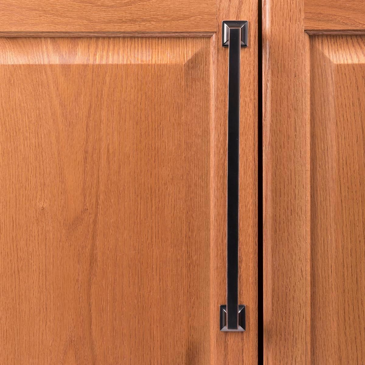 Studio Kitchen Cabinet Handles, Solid Core Drawer Pulls for Cabinet Doors, 12"