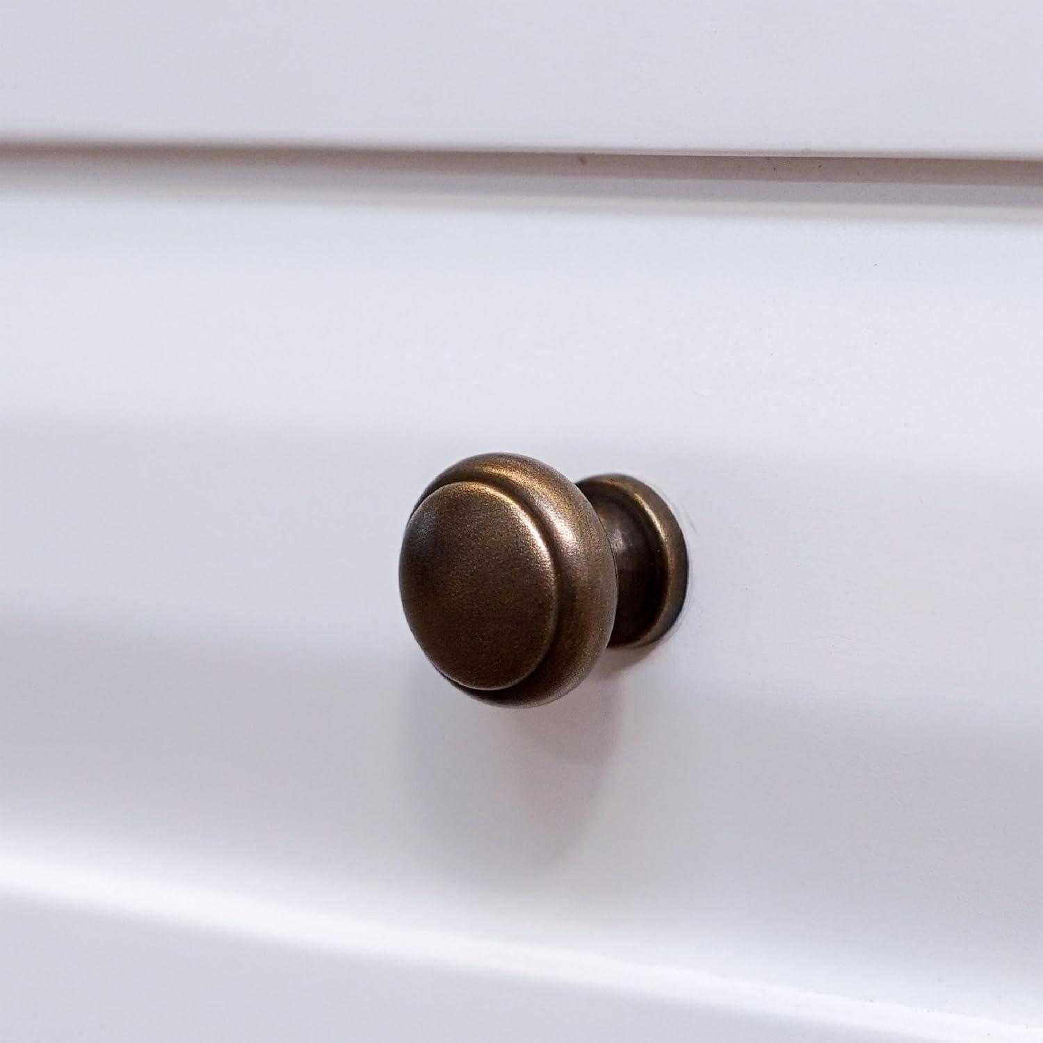 Dorset Wall Mounted Bath Storage Cabinet with Two Doors and Open Shelf White - Alaterre Furniture: Hardwood Medicine Cabinet, Adjustable Shelf