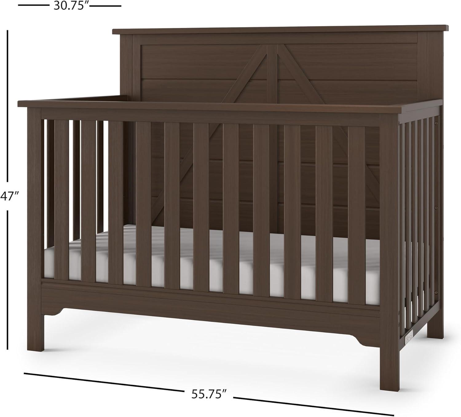 Child Craft Forever Eclectic Woodland 4-in-1 Convertible Crib