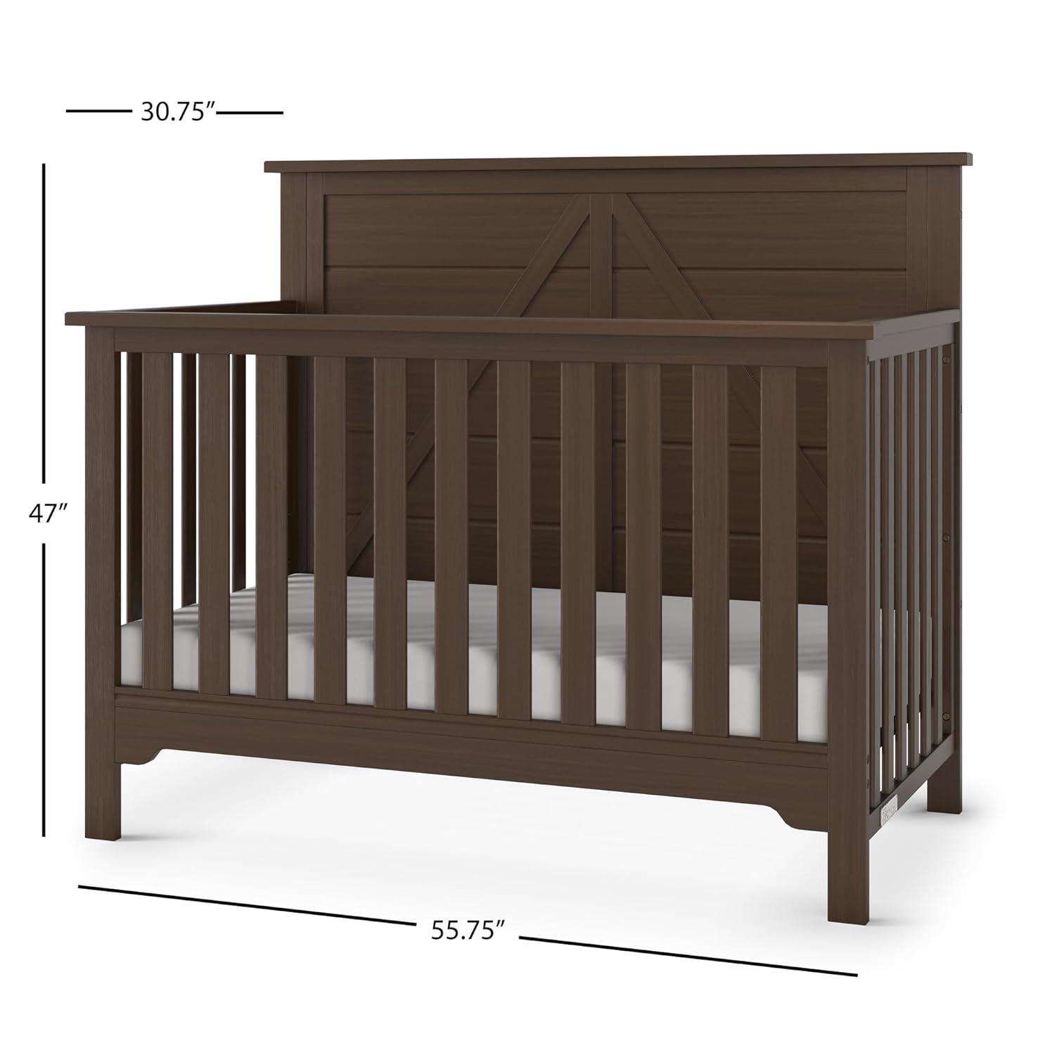 Woodland 4-in-1 Convertible Crib