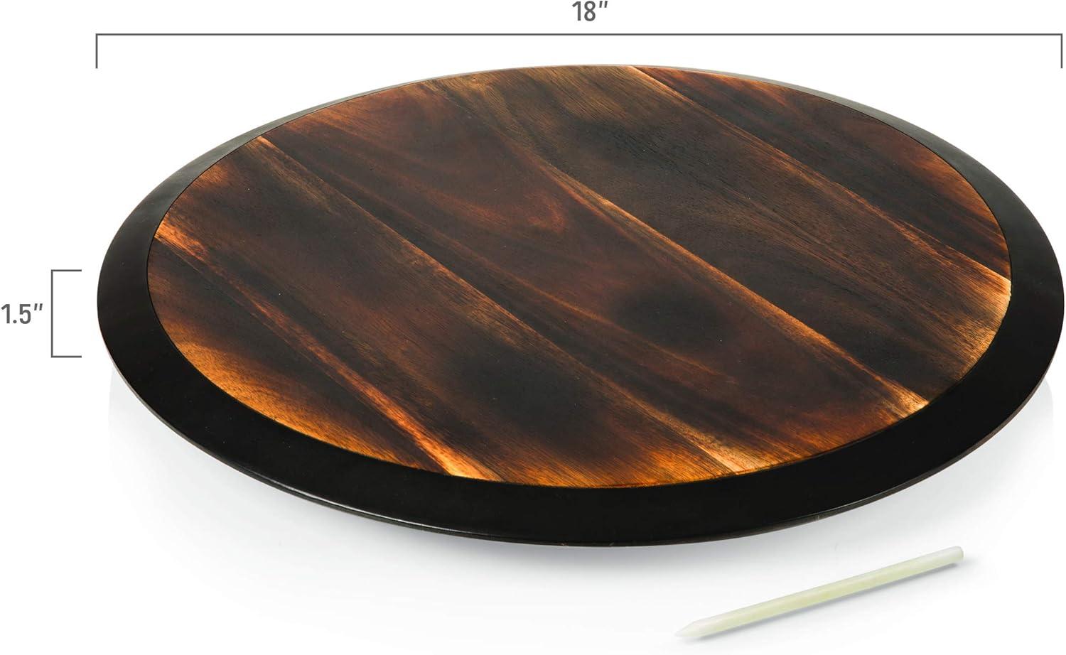Picnic Time Picnic Time Wood Lazy Susan