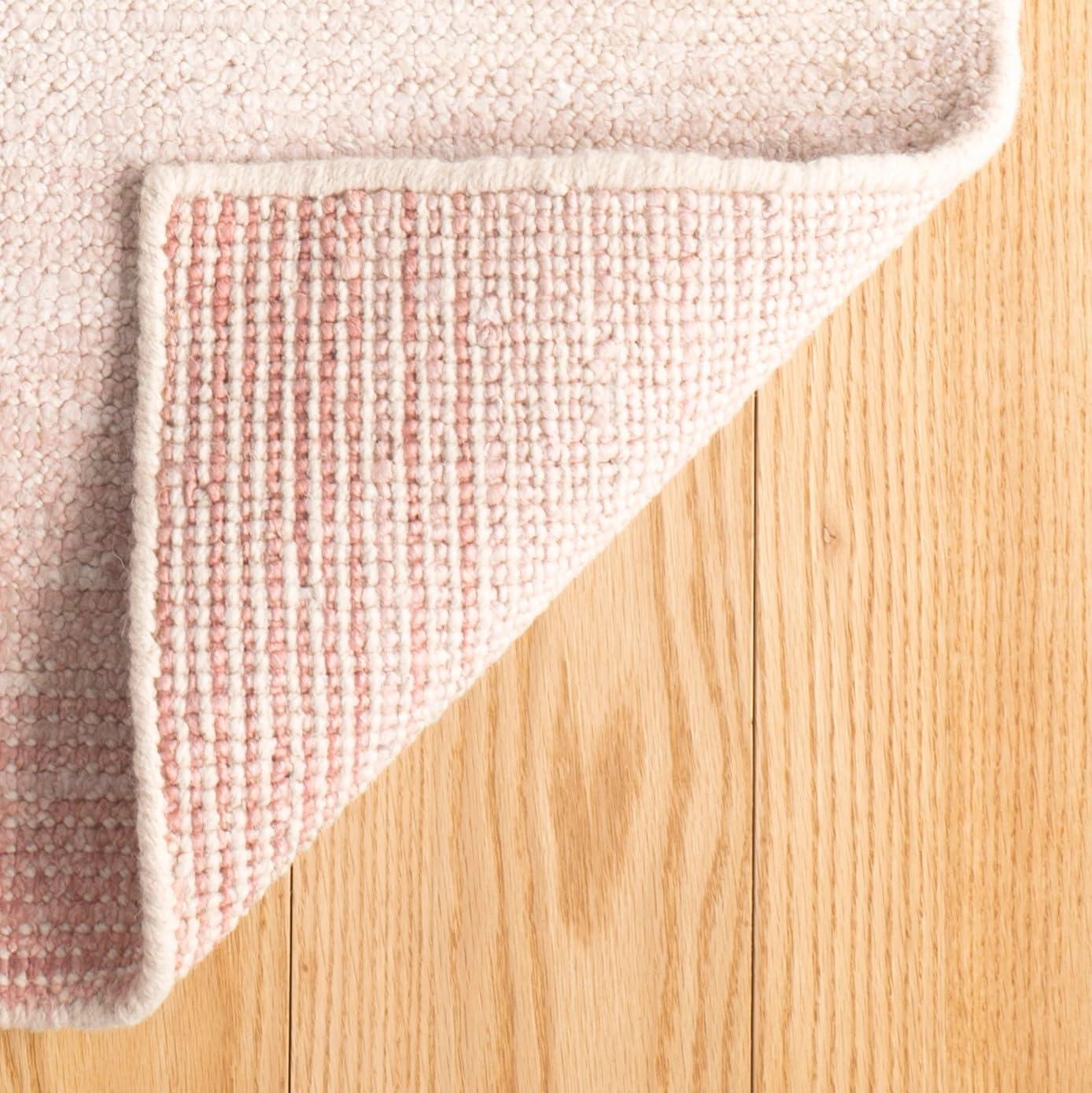 Pandora Pink Hand Loom Knotted Rug