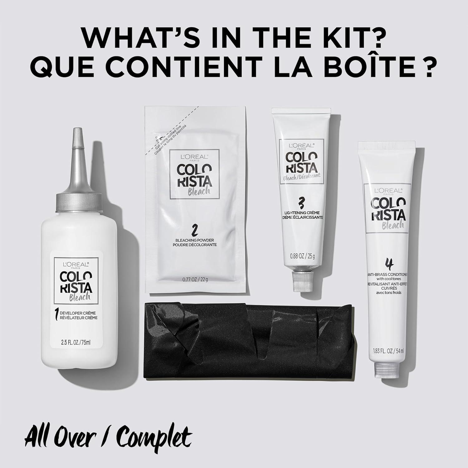 L'Oreal Paris Colorista Hair Bleach Highlights, Hair Color, 1 Kit