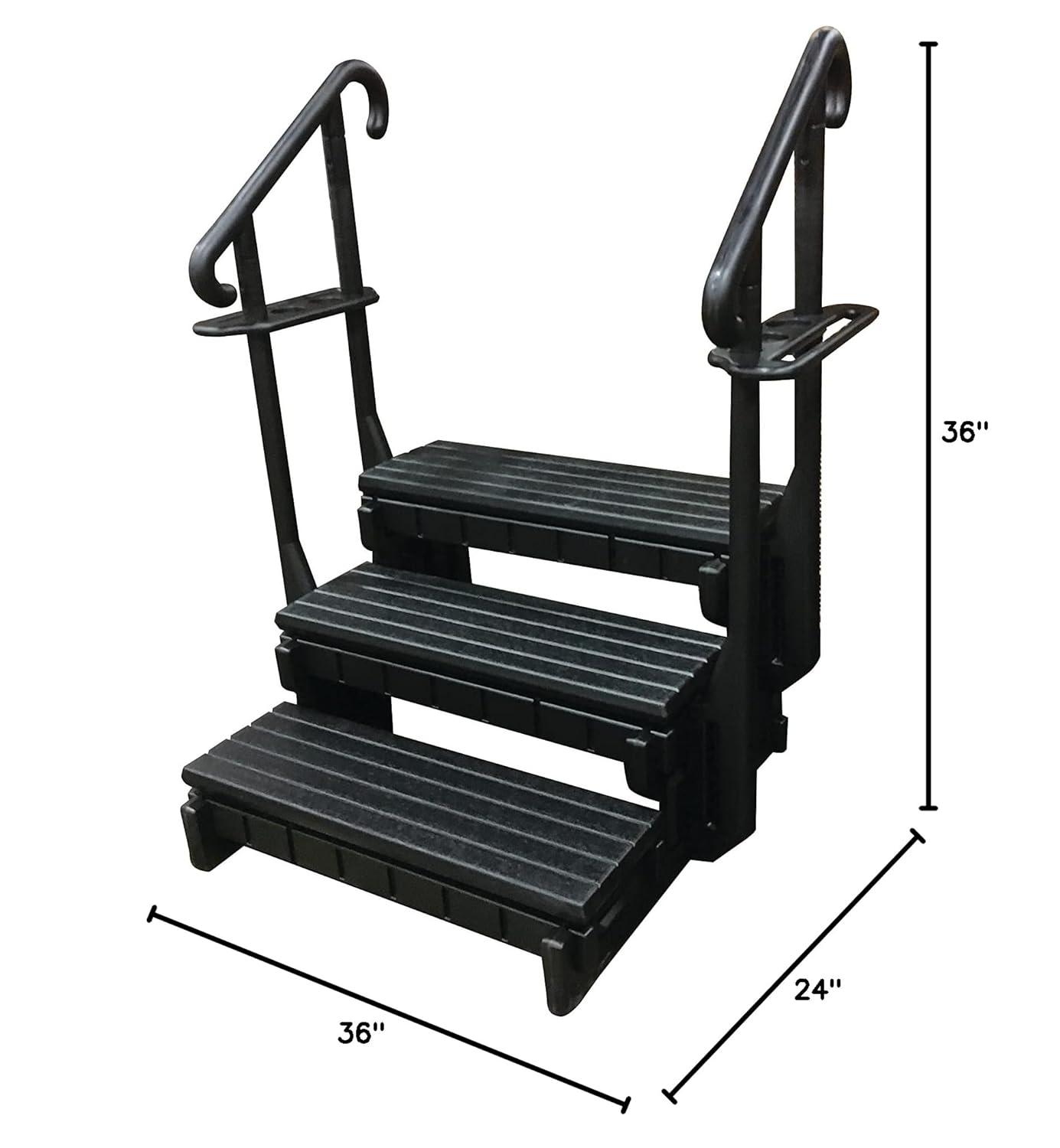 Confer Plastics Signature Confer Plastics 38'' D Slip Resistant Hot Tub Step