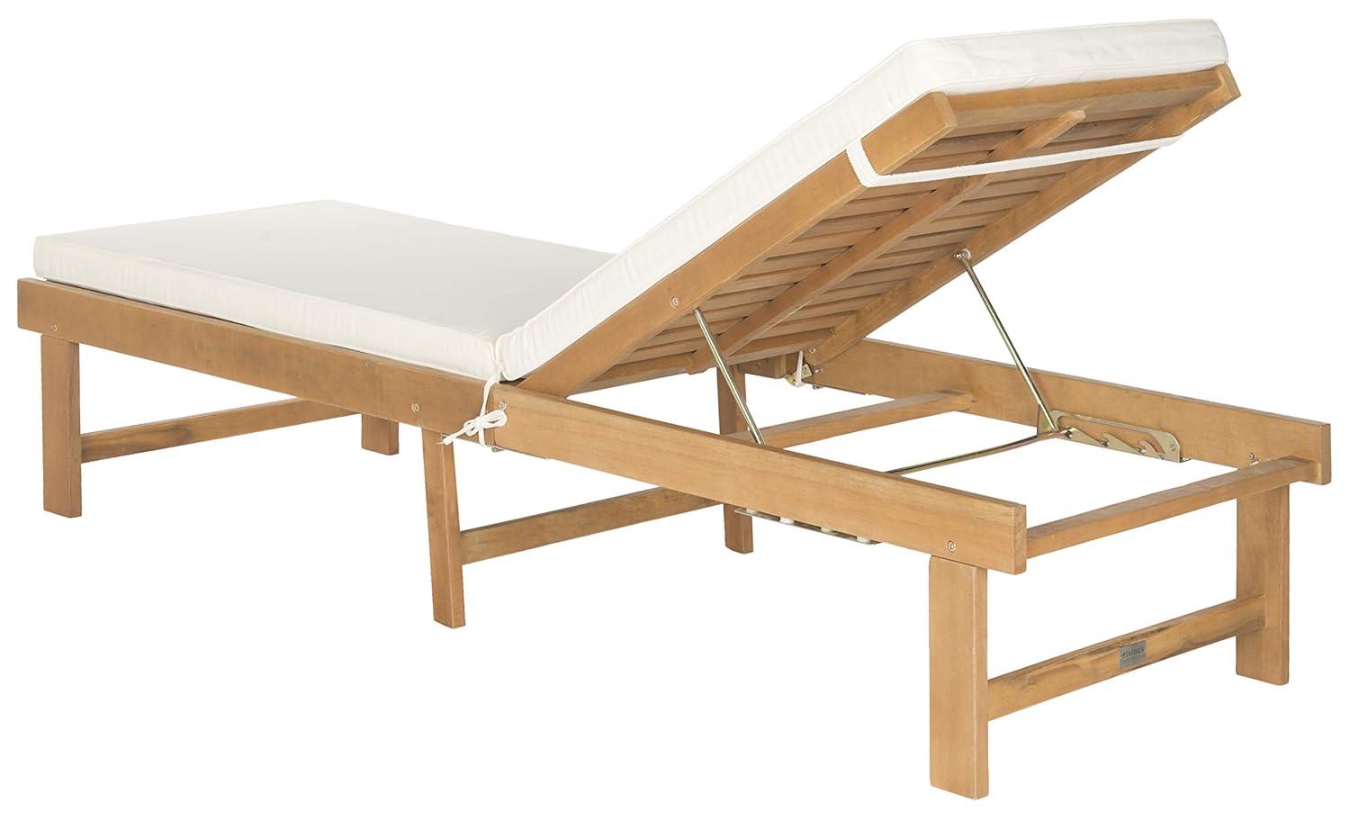 Inglewood Lounge Chair - Outdoor - PAT6723 - Natural/Beige -Safavieh