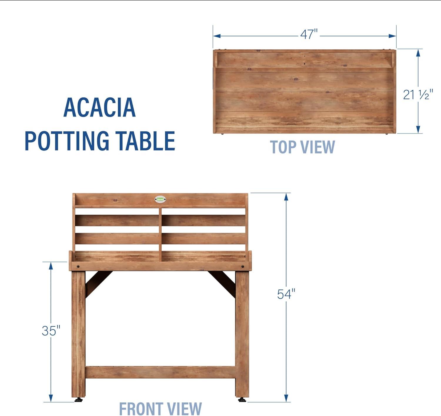 Acacia Potting Bench