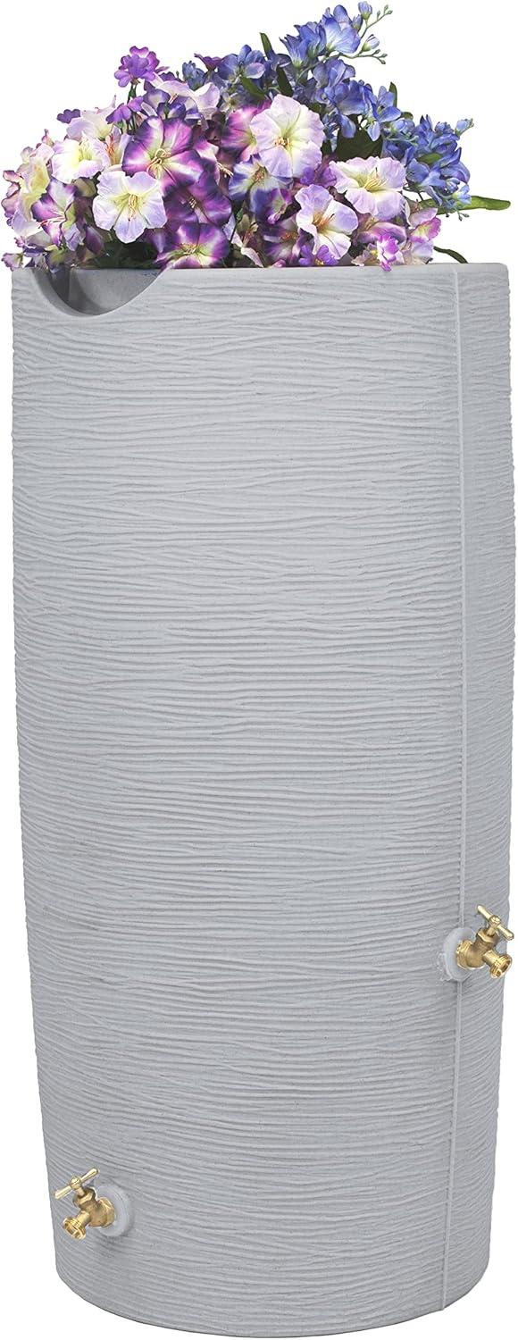 Good Ideas Impressions Stone 50 Gallon Rain Saver - Light Granite