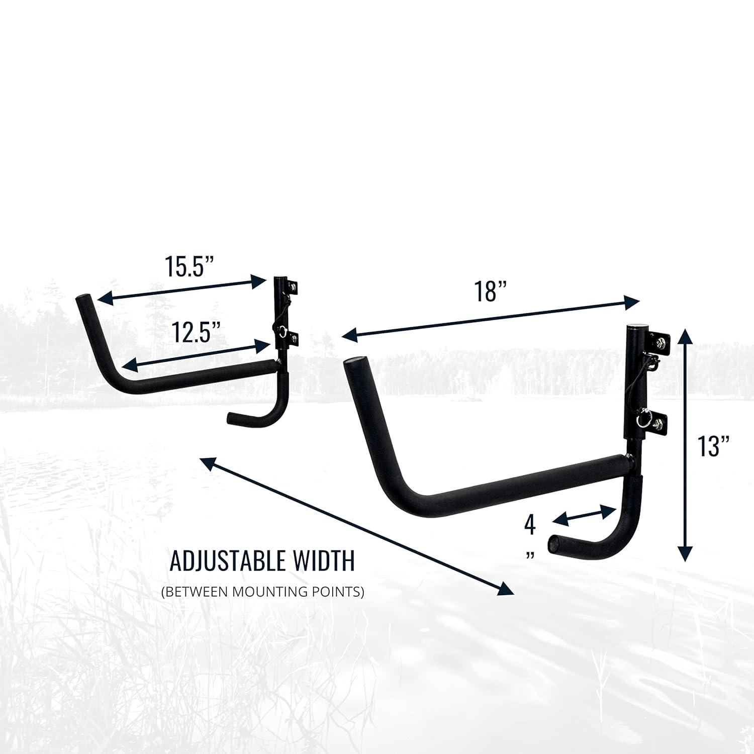 StoreYourBoard Ozarks Swivel Kayak Rack | Holds 100 lbs