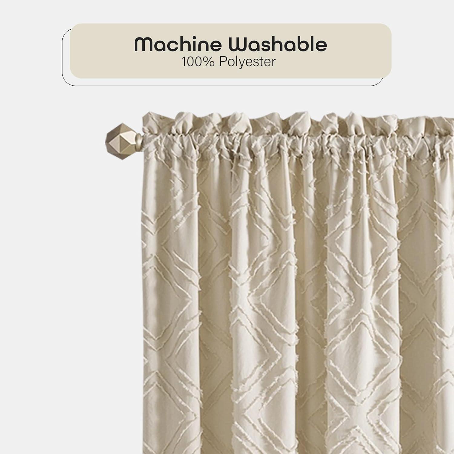 Achim Importing Co Polyester Semi Sheer Curtain Single Panel