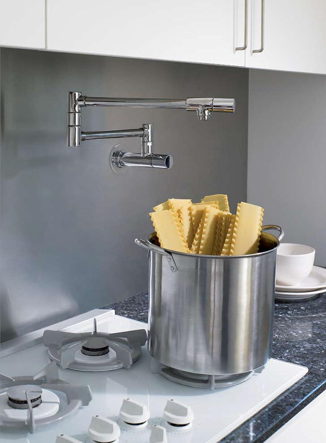 Talis S Two Handle Wall Mounted Pot Filler