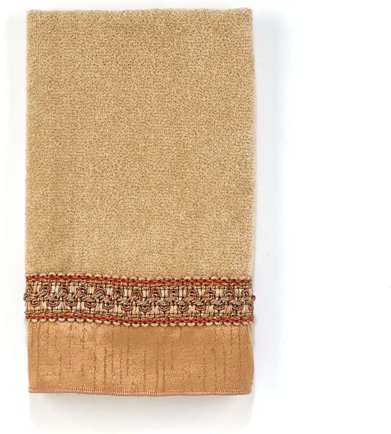 Avanti Linens Braided Cuff Rattan Fingertip Towel