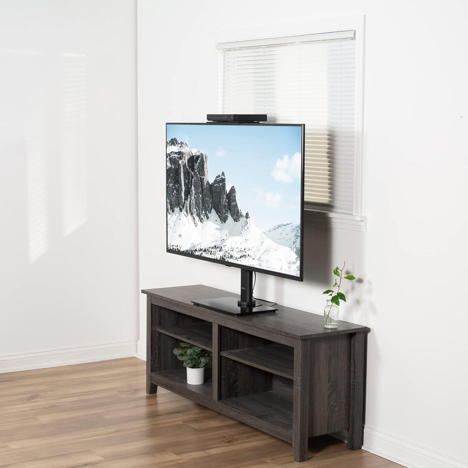 VIVO 12" TV Top Shelf Mounting Bracket Holds Speaker, Streaming Device, and More