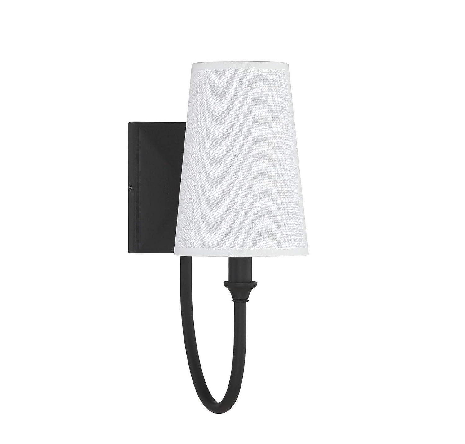 Savoy House Cameron 1 - Light Wall Light in  Matte Black