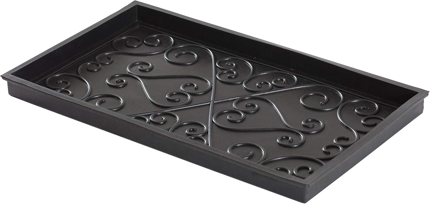 Anji Mountain Eco-Friendly Rubber Boot Tray for Muddy Shoes, Garden Tools, and Pet Supplies (Available in Multiple Sizes)