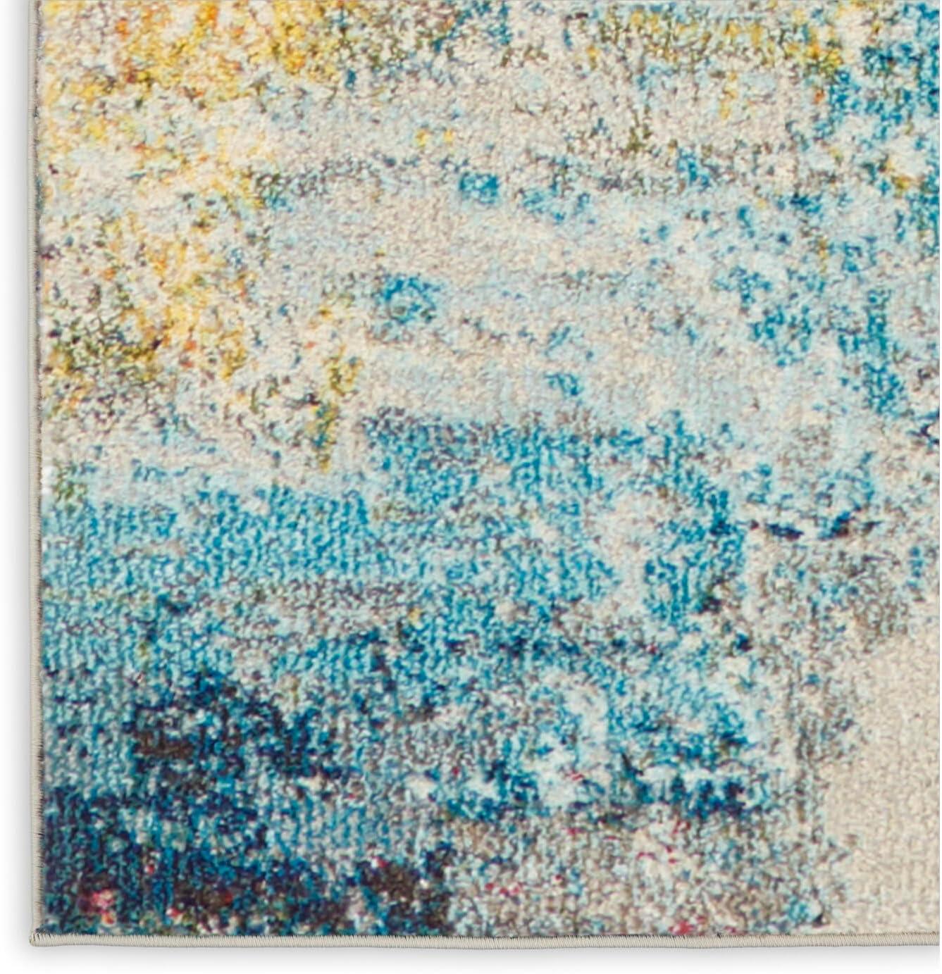 Nourison Celestial CES02 Sealife Area Rug 2'2" x 7'6"