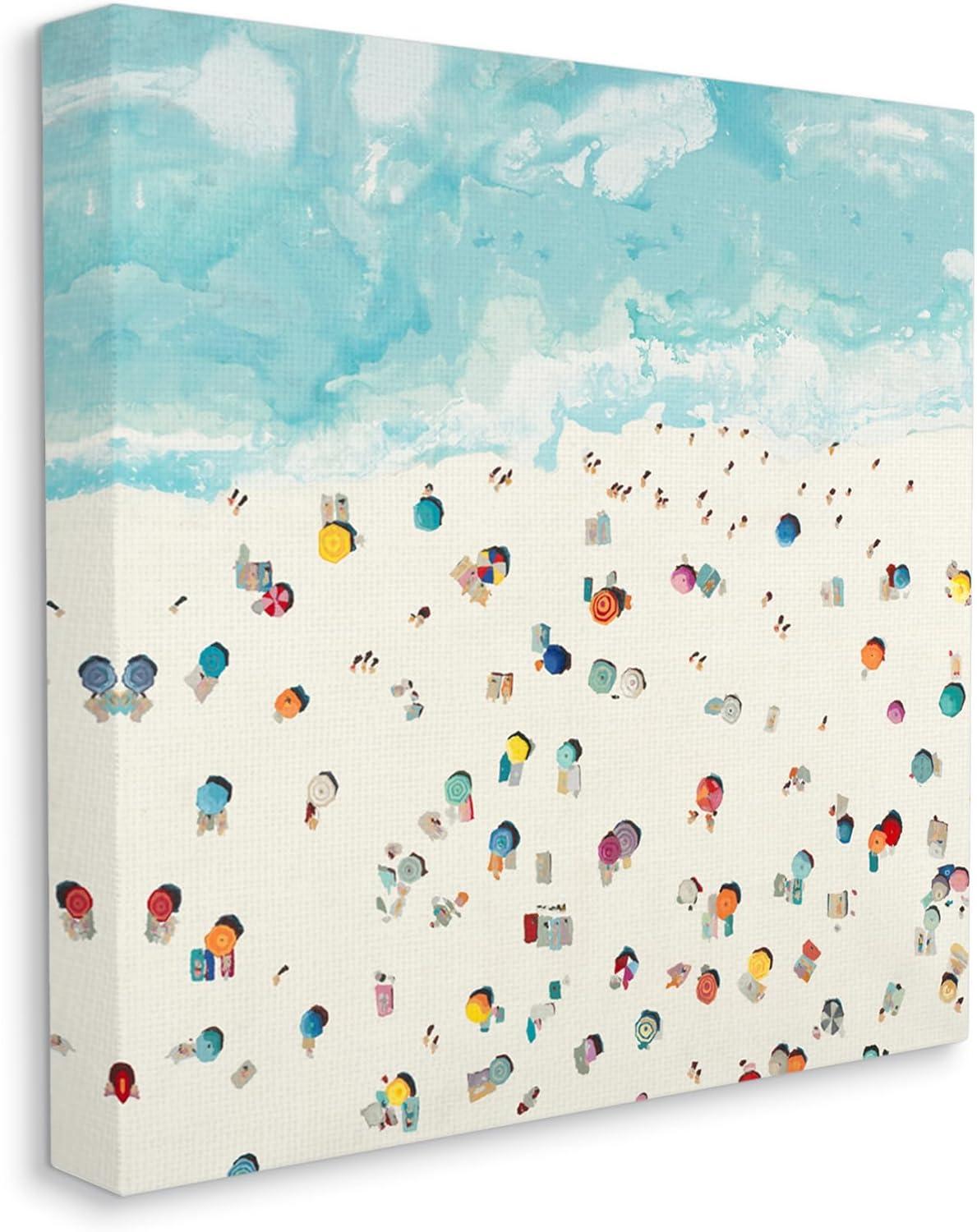 " Abstract People On Beach " by Randy Hibberd