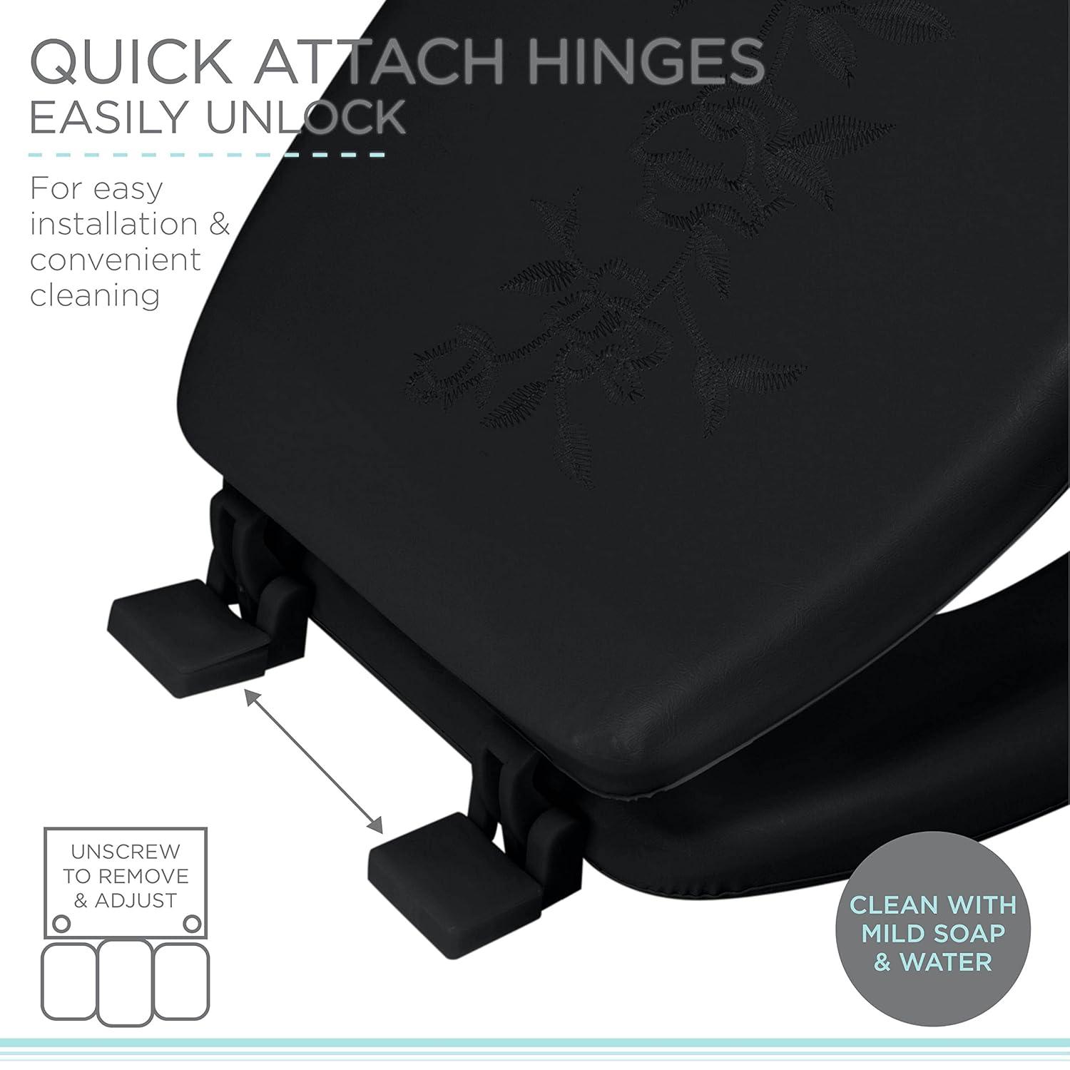 Bath Bliss 7239 Round Toilet Seat and Lid