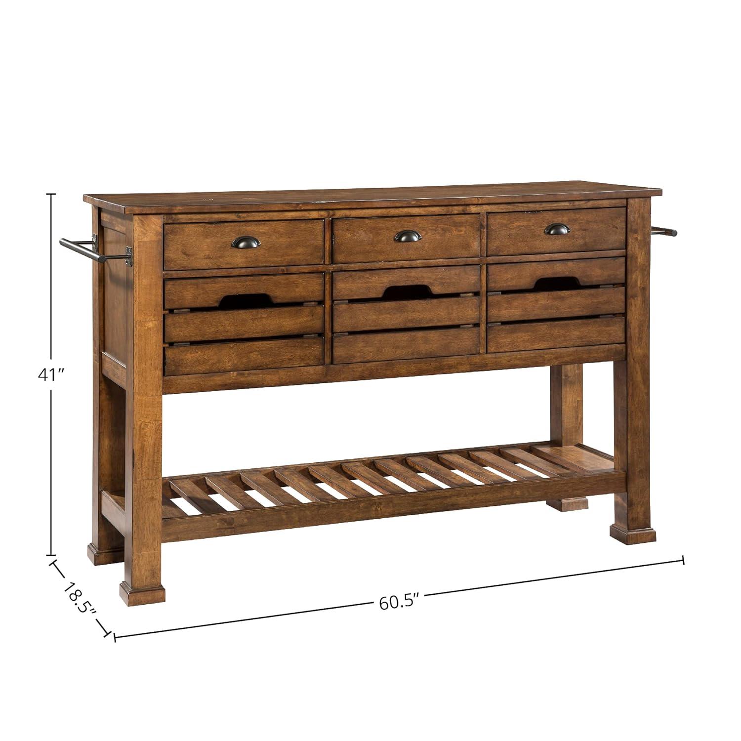 The District dining collection by Intercon - Sideboard / Server - 60.5"W x 18.5"D x 41"H