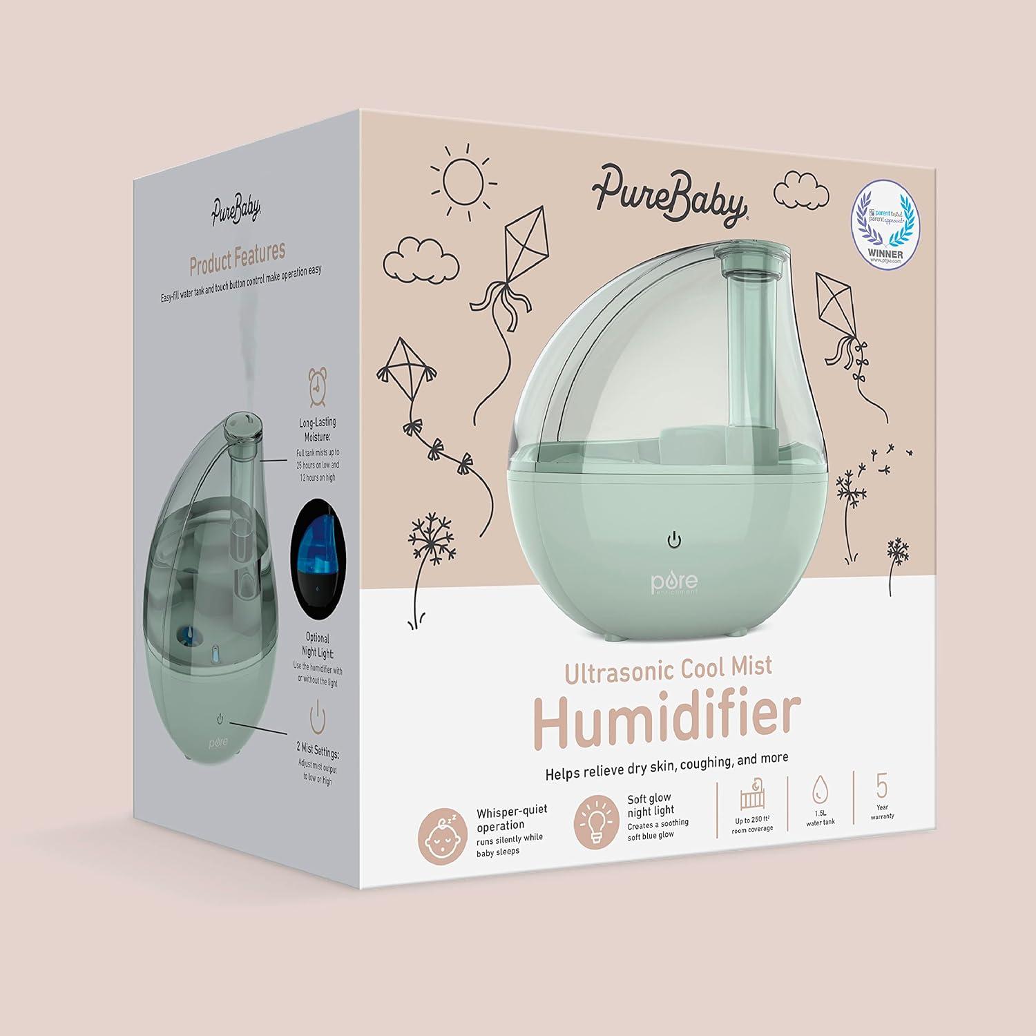 Pure Enrichment PureBaby Ultrasonic Cool Mist Humidifier