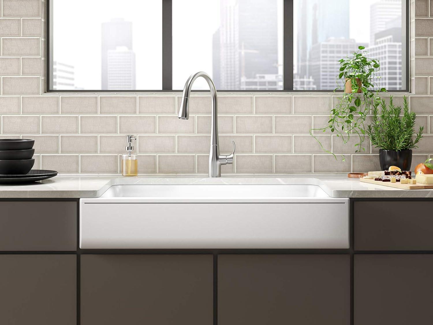 Cairn Undermount Single-Bowl Farmhouse Kitchen Sink