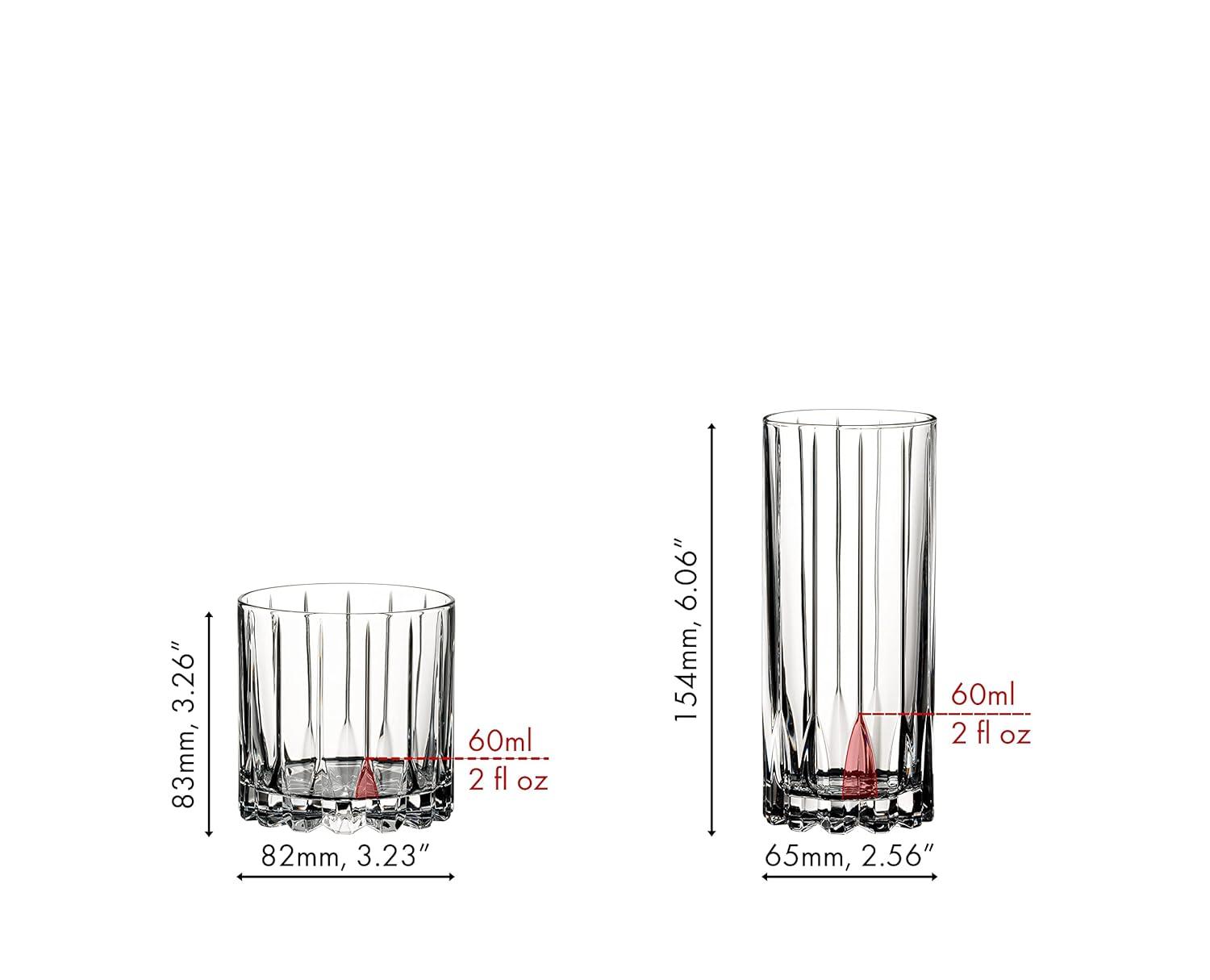 RIEDEL RIEDEL Drink Specific Glassware Rocks & Highball Set (Set of 8)