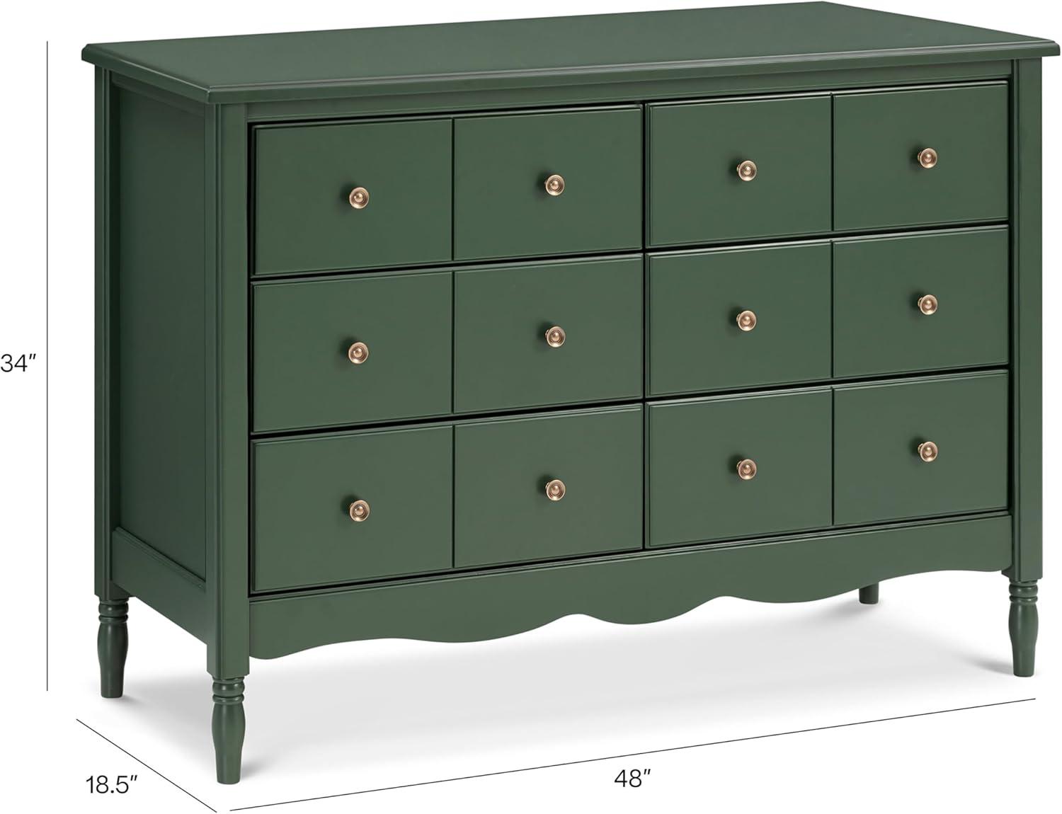 Liberty 6 Drawer 18.4" W Double Dresser