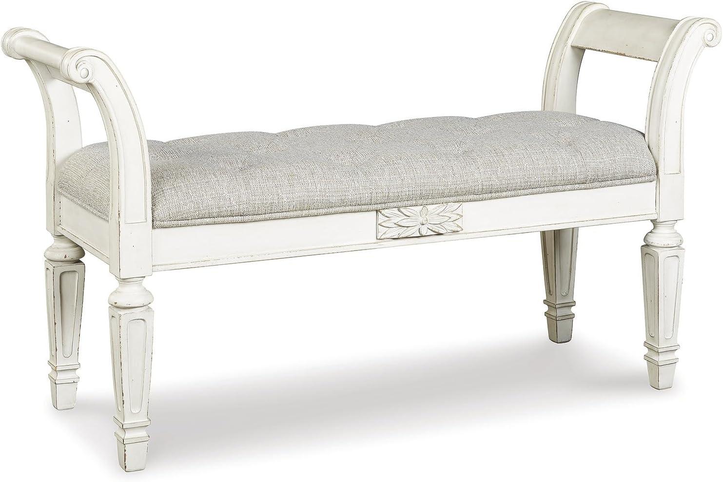 Kelly Clarkson Home Hayley Polyester Upholstered Bench