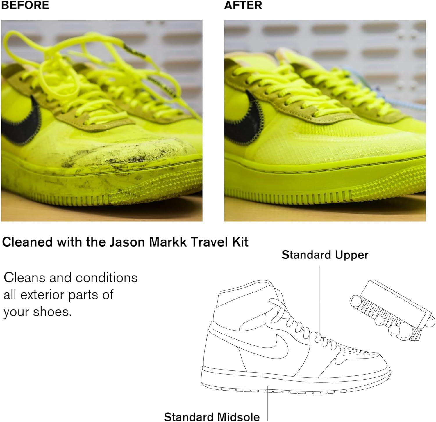 Jason Markk Womens 4PC Travel Shoe Cleaner