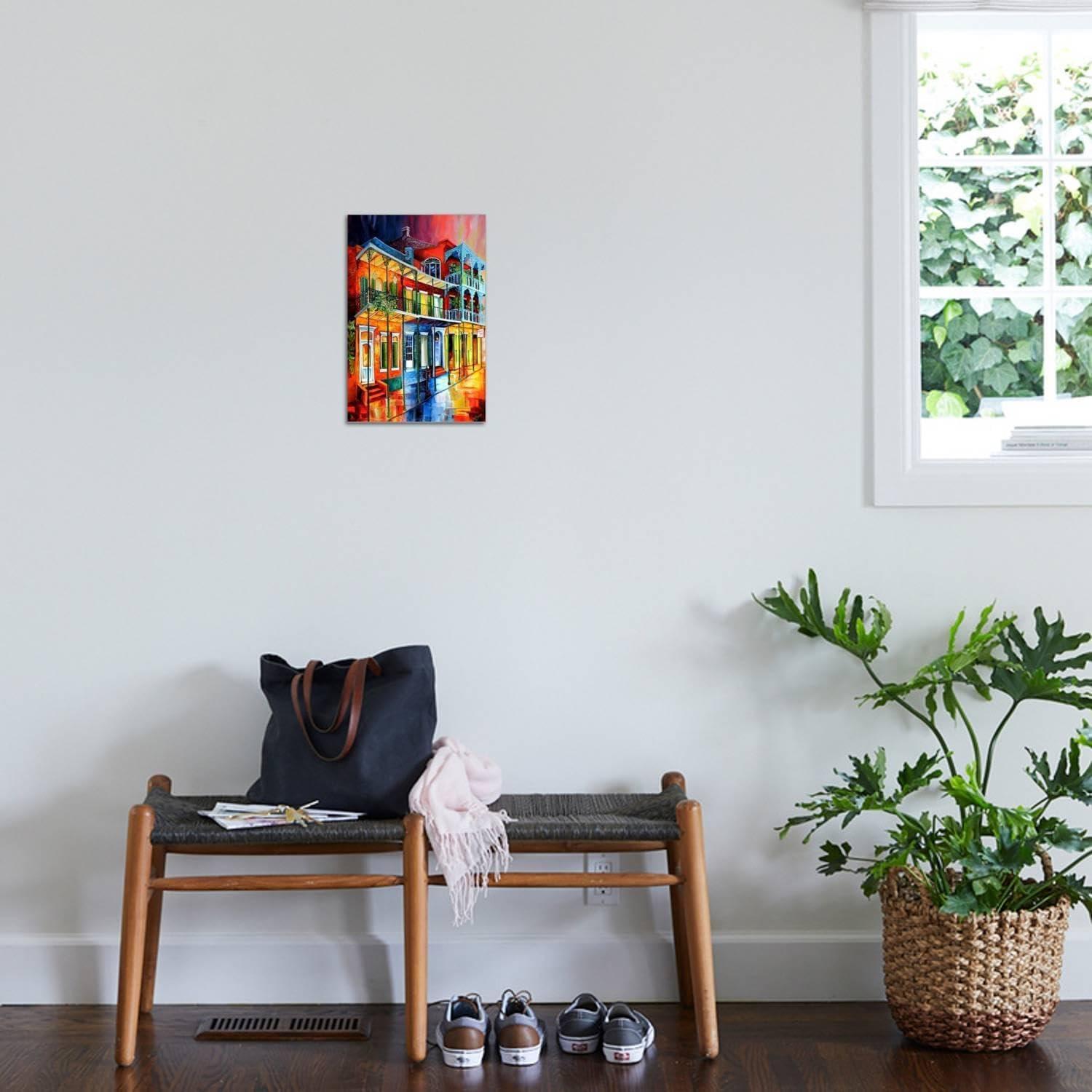 Art.com Early Morning on Royal Street Art Print by Diane Millsap, 12" x 18"