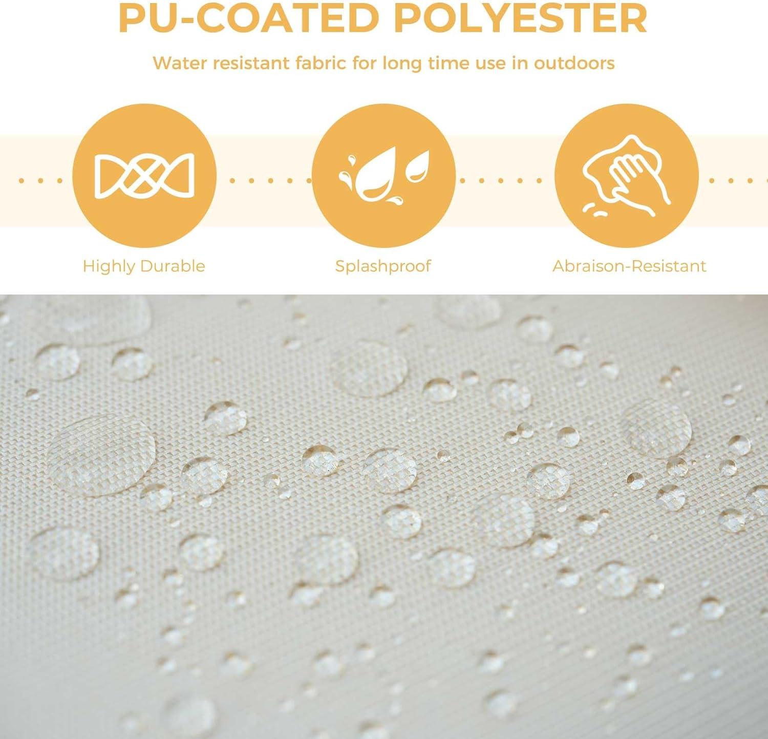 GRANDPATIO 7-Piece Wicker Patio Furniture Set