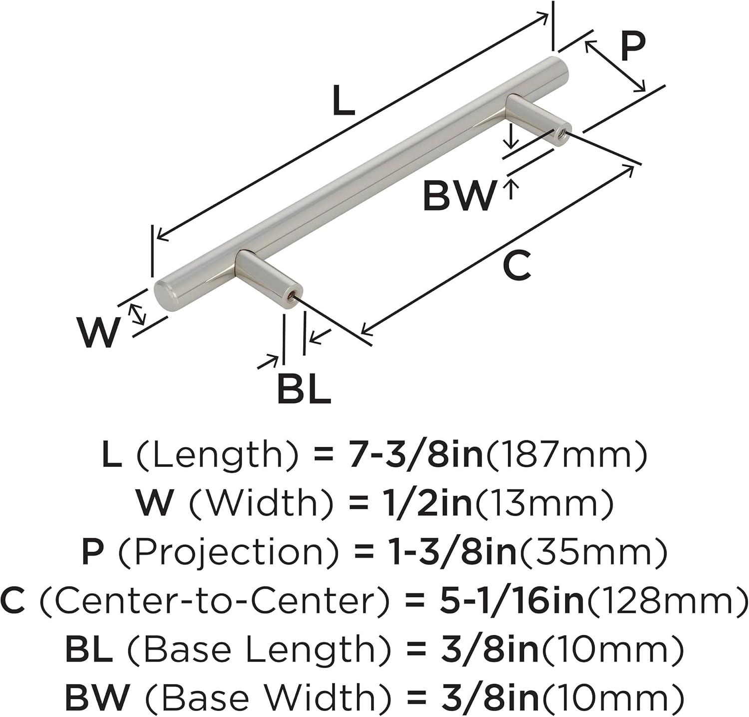 Bar Pulls 5.06" Center to Center Bar Pull