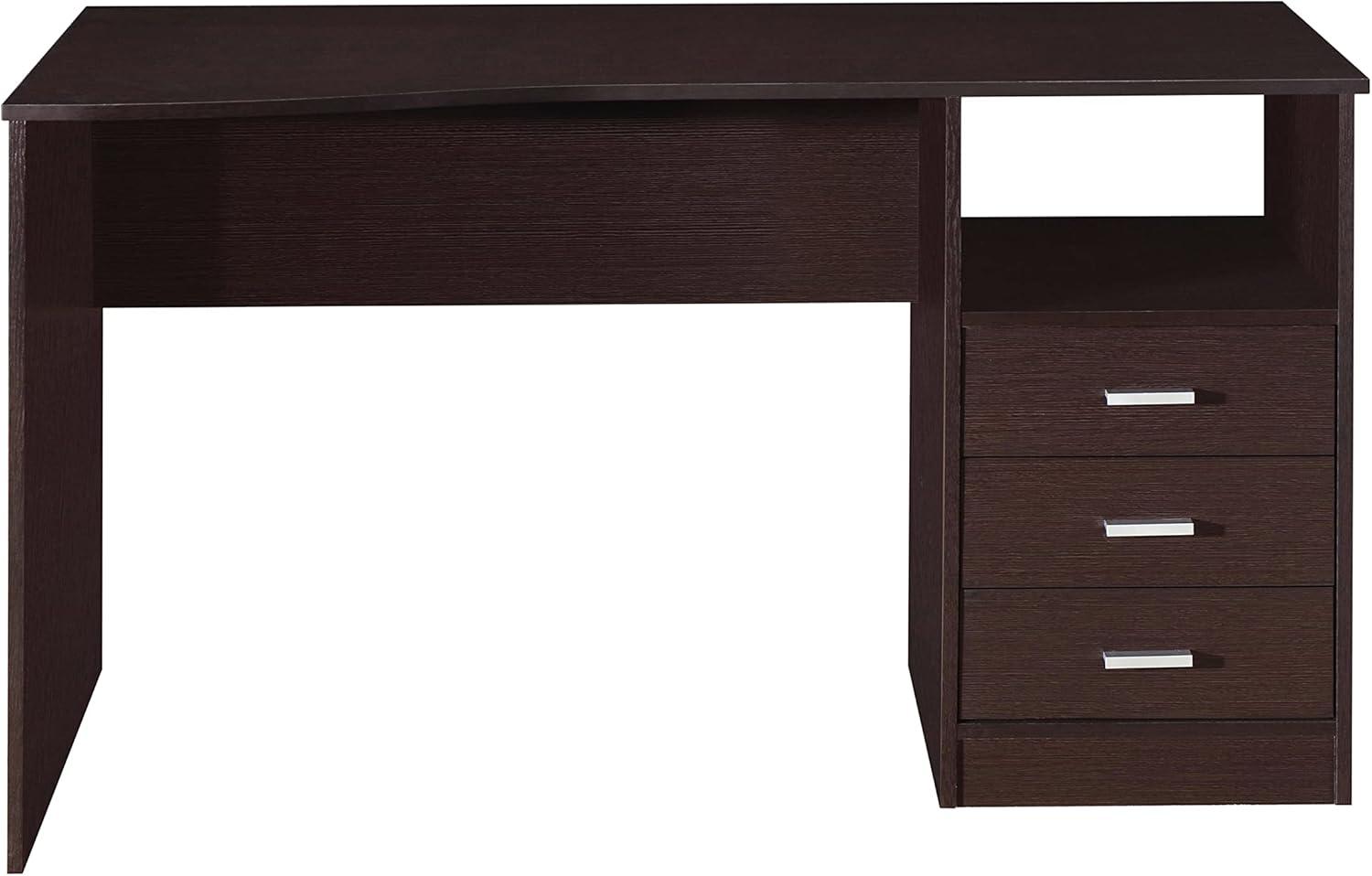 Classic Computer Desk with Multiple Drawers - Techni Mobili