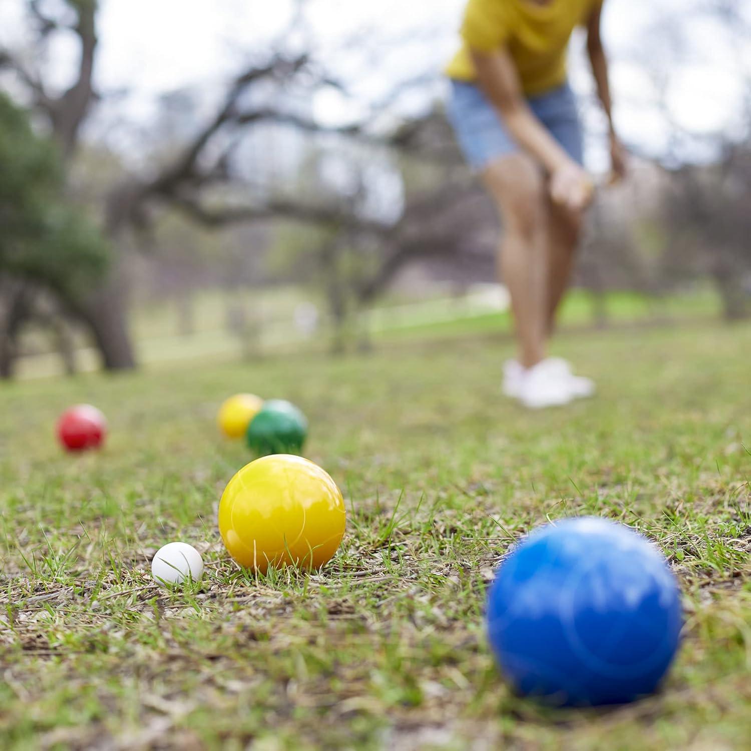 Resin Bocce Ball Set