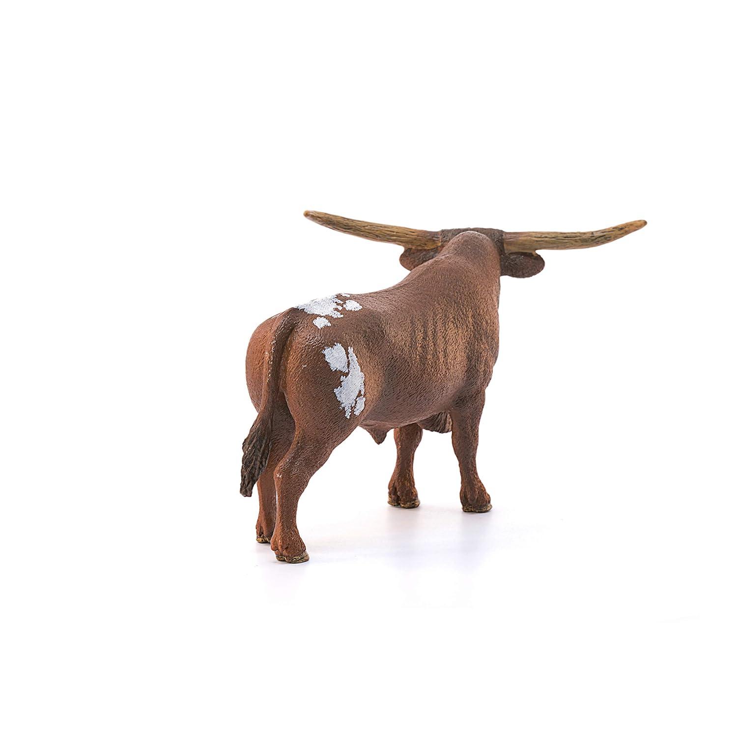 Texas Longhorn Bull Figure by Schleich 13866