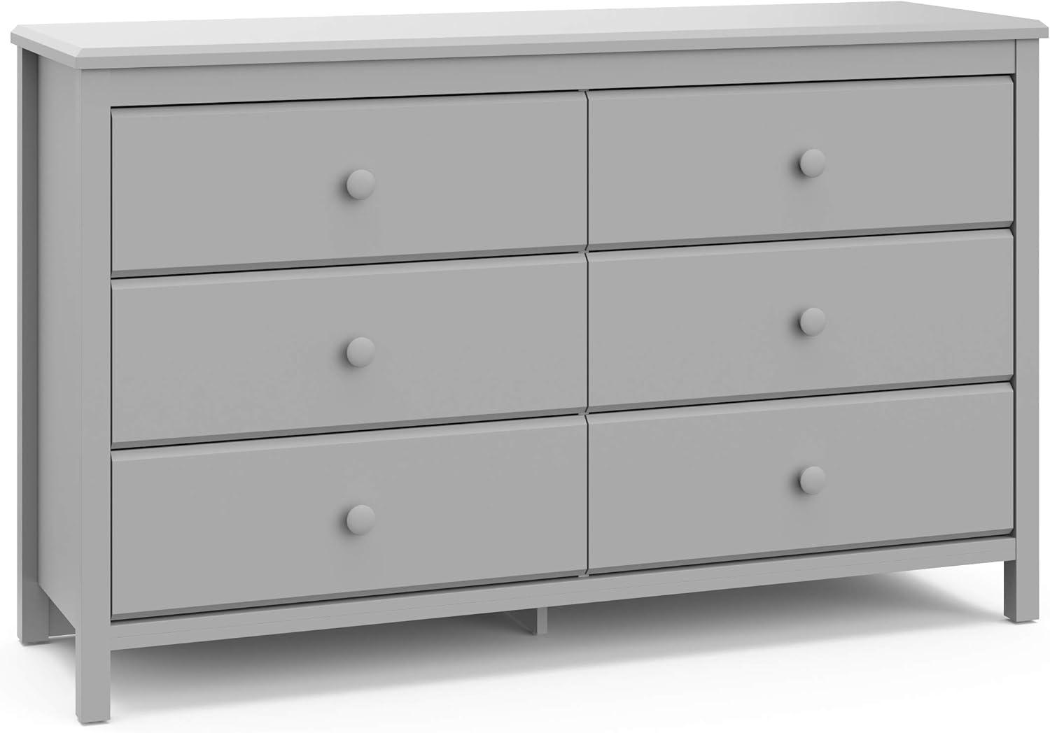 Alpine 6 Drawer Double Dresser