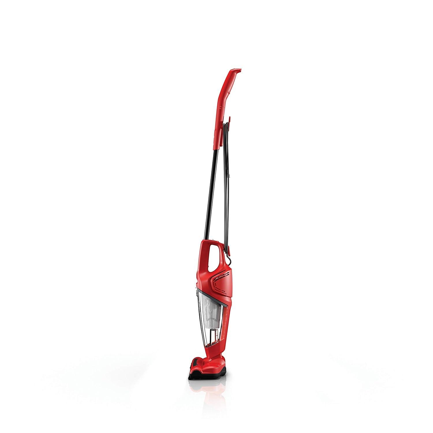 Dirt Devil Vibe 3-in-1 Vacuum Cleaner, Lightweight Corded Stick Vacuum with Handheld, SD20020V, Red