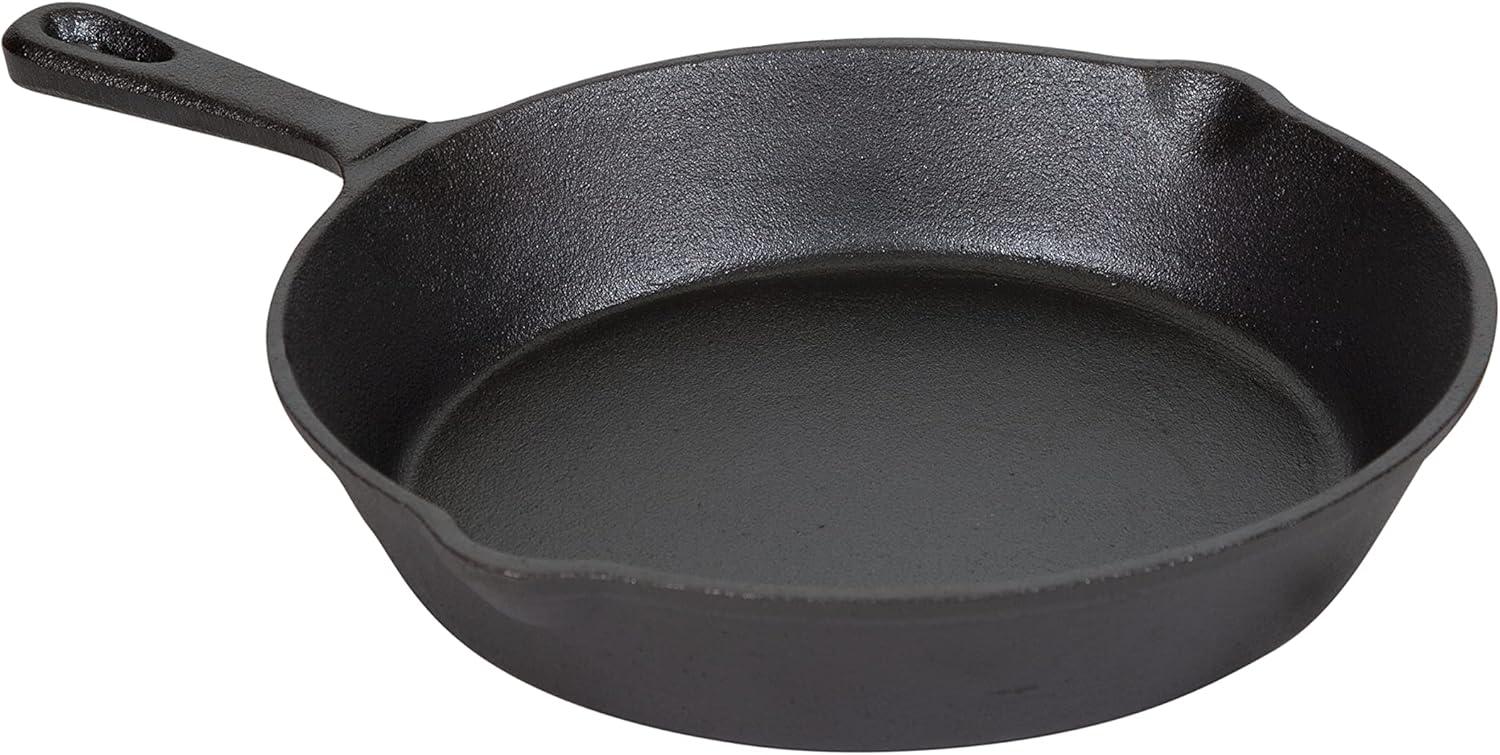 Oster 3 Piece Cast Iron Pre-Seasoned Frying Pans