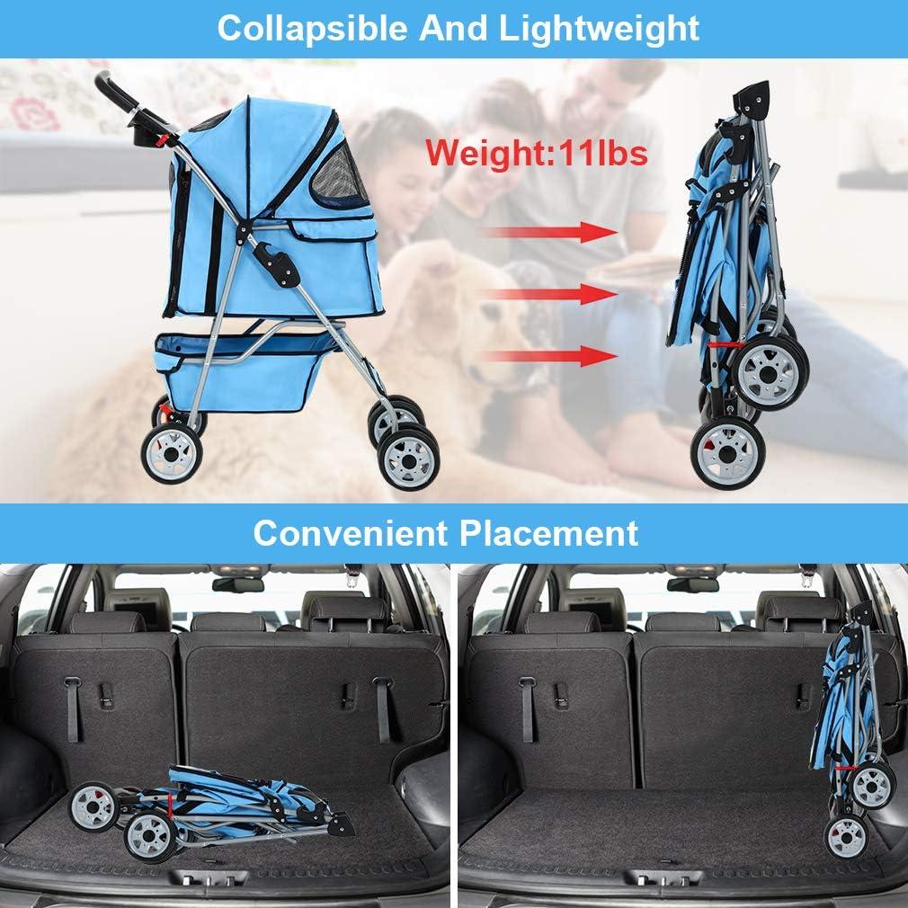 Foldable Pet Jogger Stroller