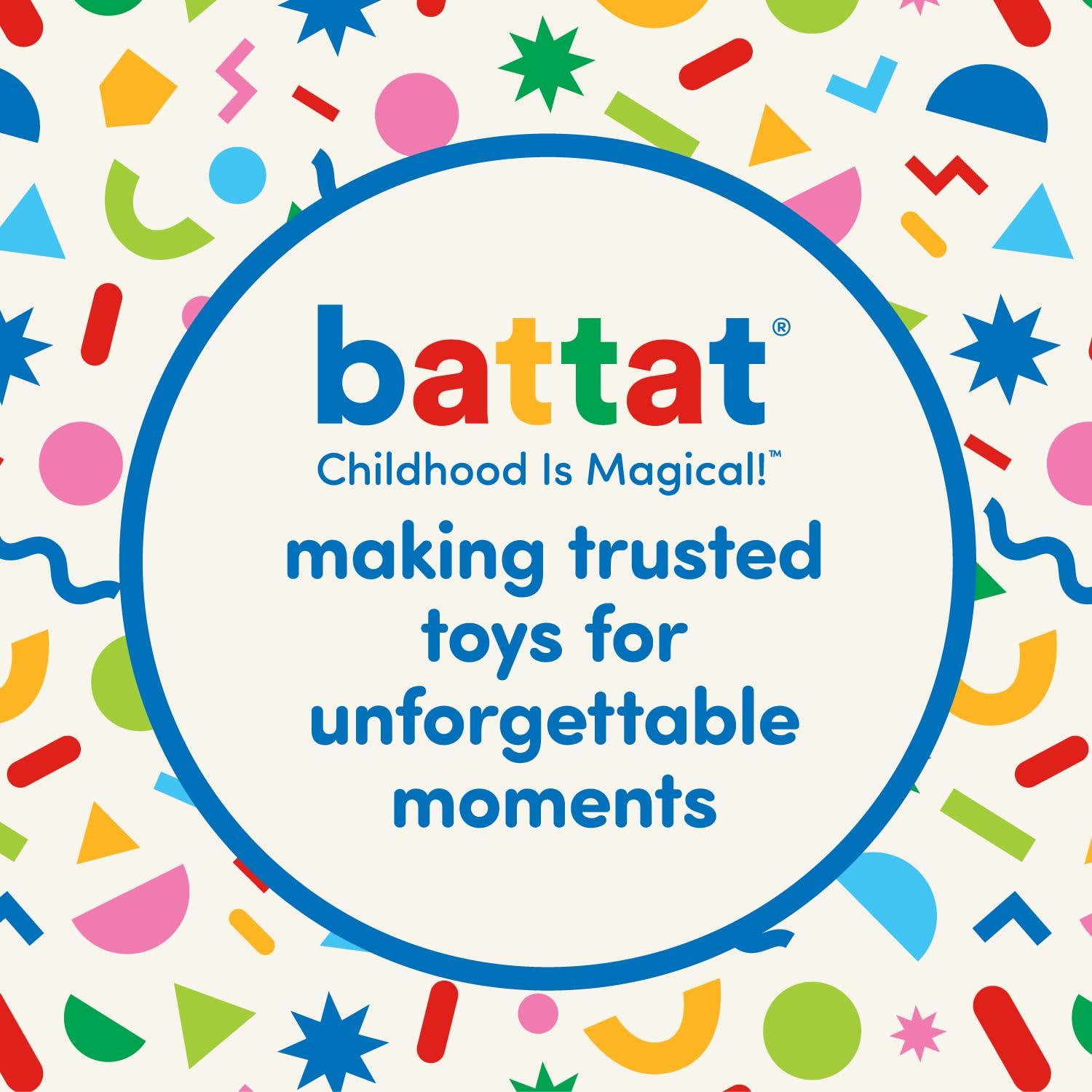 Battat – Bristle Blocks – STEM Interlocking Building Blocks – 36 Pieces Playset – Developmental Toys for Toddlers & Kid – Basic Builder Box – 2+ Years