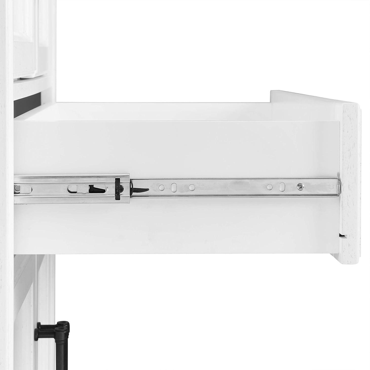 Crosley Furniture Tara 2-Piece Pantry Storage Cabinet Set with Shelves, Kitchen, Dining, or Laundry Room